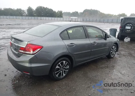 2013 Honda Civic Ex из США, поврежденный, VIN 19XFB2F89DE208887